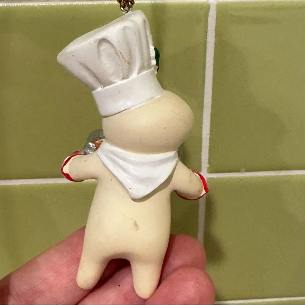 Danbury Mint The Pillsbury Doughboy Glitter Ornament - No Box